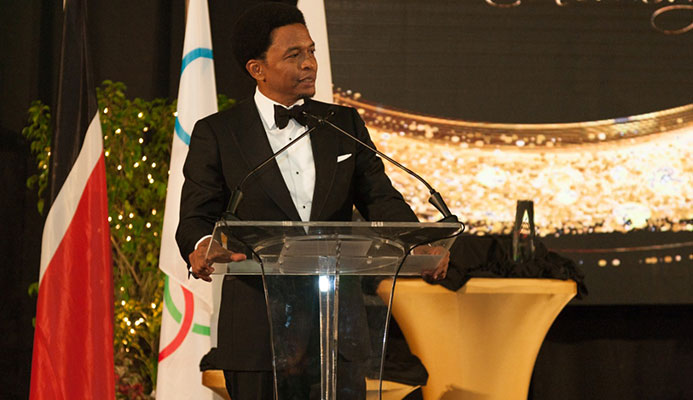Brian Lewis, President of the Trinidad and Tobago Olympic Committee