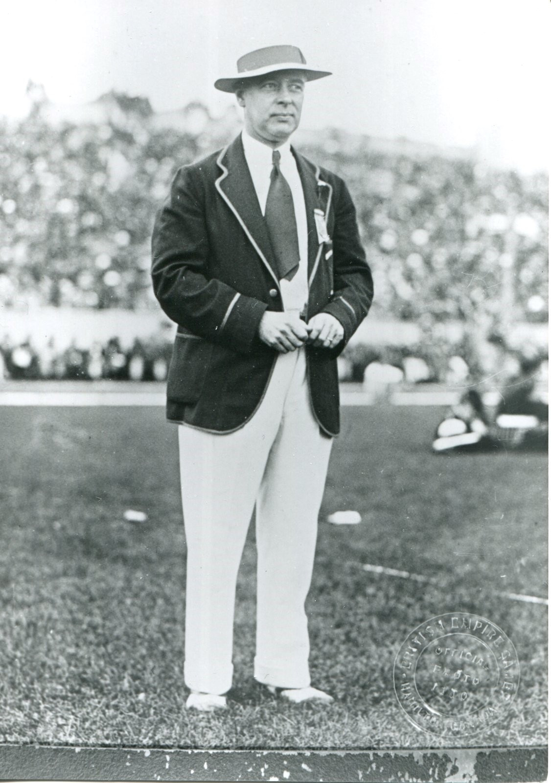 Bobby Robinson was the driving force behind the first Empire Games of 1930 ©Burlington Historical Society
