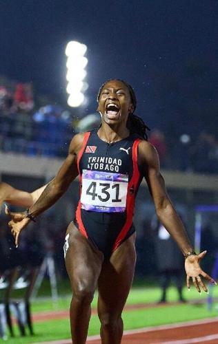 Track star Shaniqua Bascombe (Image obtained at trinidadexpress.com)